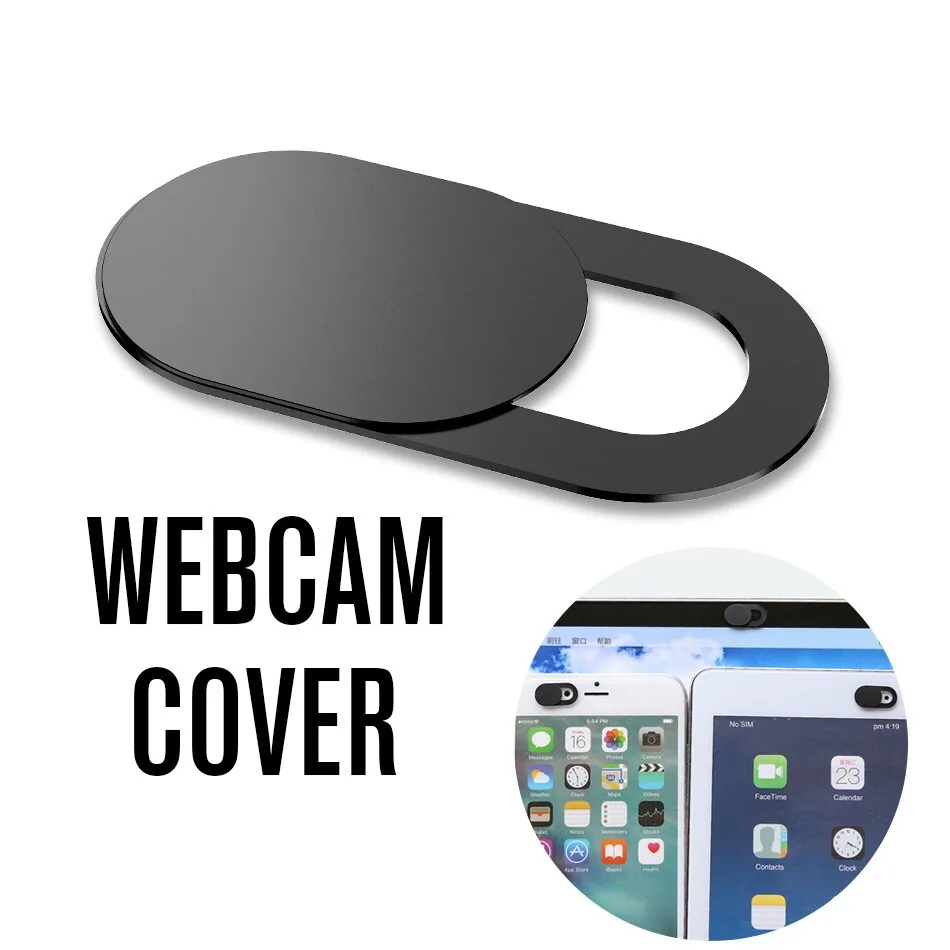 

Webcam Cover Shutter Magnet Slider Universal Antispy Camera Cover For Web Laptop Ipad Pc Macbook Tablet Lenses Privacy Sticker