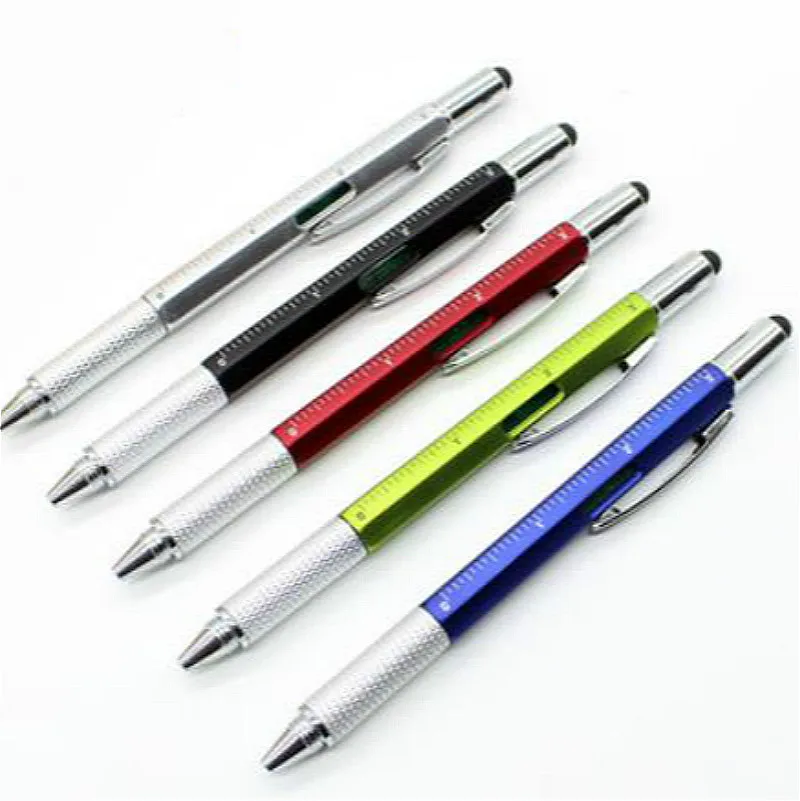 

Новинка 2021, 6 цветов, многофункциональная шариковая ручка, Высококачественная отвертка, сенсорный экран, Канцтовары для школы и офиса, ручки