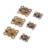 12pcs butterfly furniture hinge wooden box wine case jewelry gift wine box hinge for door cabinet drawer