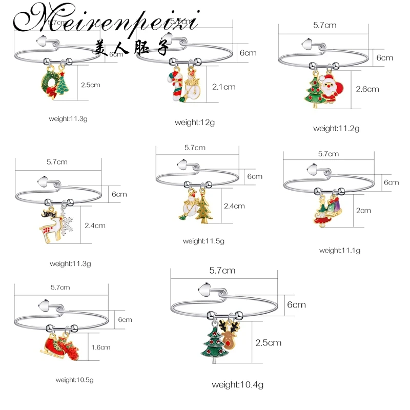 Новое поступление рождественские браслеты браслет из бисера для дочери с оленем