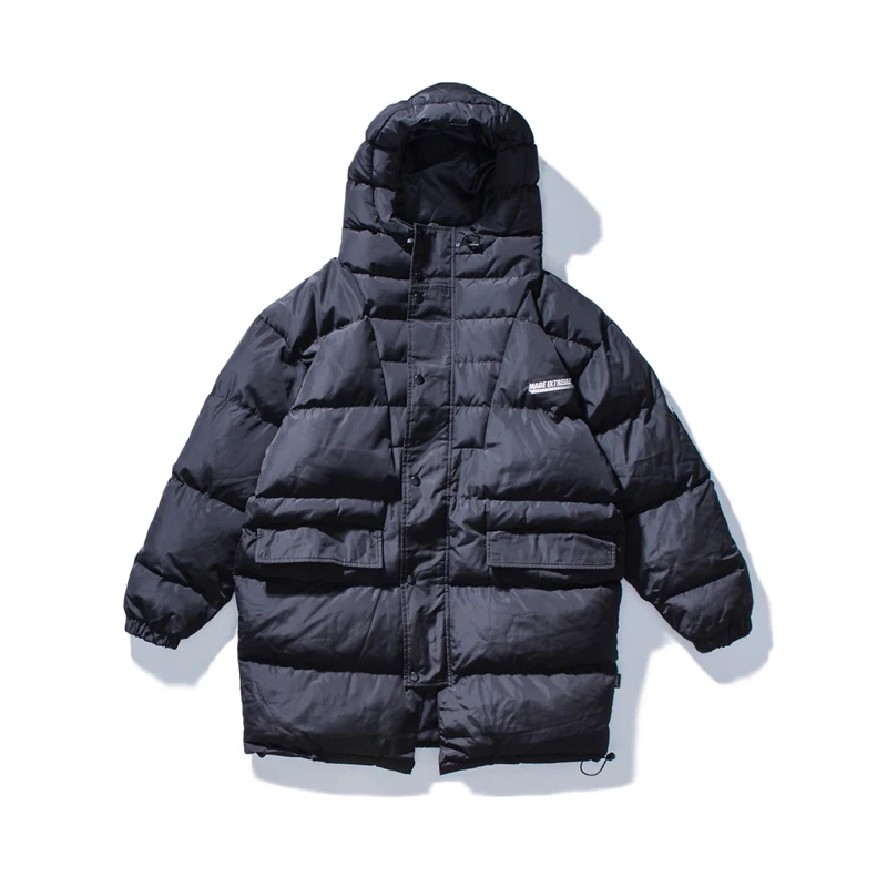 Мужские Длинные парки куртка бомбер зима 2019 северная канада пальто большие