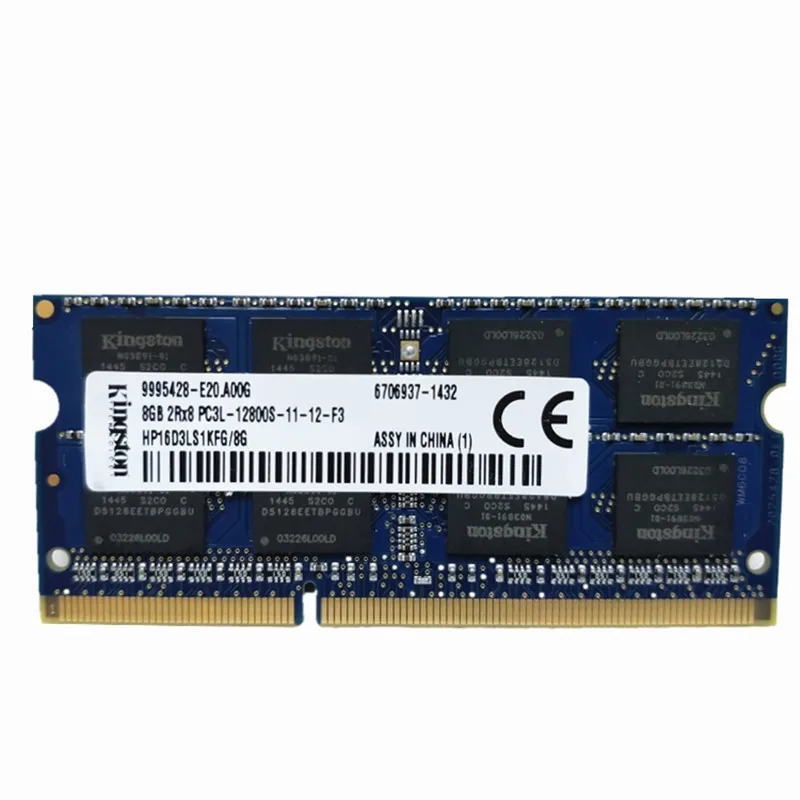 Оперативная память Kingston S DDR3 8 ГБ 2RX8 Стандартная ddr3 для ноутбука 1600 МГц