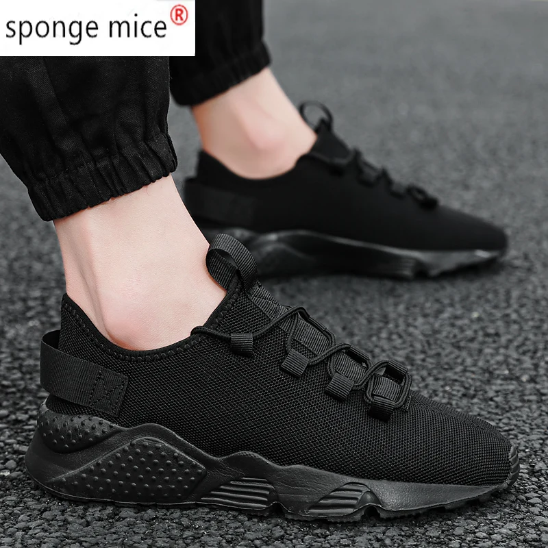 

Spring Fashion Men Sneakers Mesh Casual Shoes Lac-up Mens Shoes Lightweight Vulcanize Shoes Walking Sneakers Zapatillas Hombre