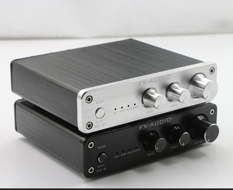 Цифровой усилитель мощности FX-Audio домашний сабвуфер высокой 2 1 мини Hi-Fi Bluetooth 2*50 Вт
