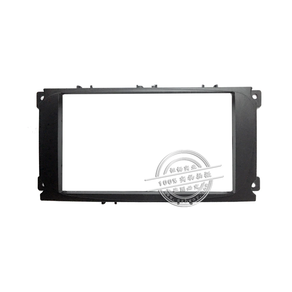 Автомагнитола HANGXIAN 2DIN аксессуары для Ford Focus 2 mondeo Kuga C max 2007 2011 автомобильная панель