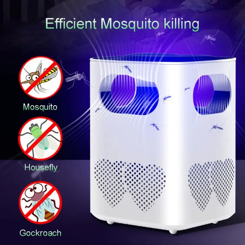 

USB Powered Mosquito Killer Lamp Photocatalysis Mute Radiationless Insect Killer Flies Trap Lamp Suitable For Baby Pest Control