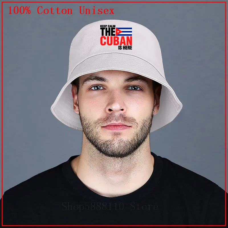 Keep Calm Fear The Cuba Cuban Is Here Панама шляпа для мужчин женщин детей рыбацкая Кепка хип-хоп