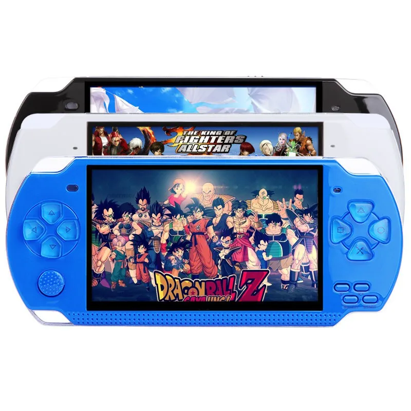 

X6 Childdren Handheld Game Players 8G 4.3 inch MP4 Video Game Console TV Out Game Player Support For Camera Video E-book Game