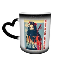 japanese anime mug porcelain hot chocolate mug color changing cheap fashion cups