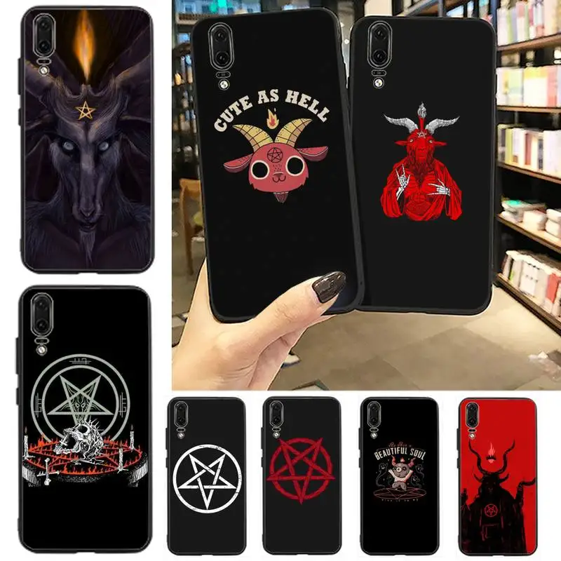 

Devil Satan Phone Case For Huawei P20 P30 P40 lite Pro P Smart 2019 Mate 10 20 Lite Pro Nova 5t