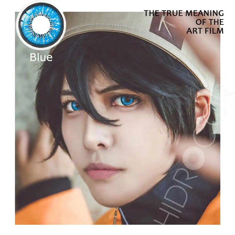 1 пара Хэллоуин Косплэй контактные линзы Цвет ed для глаз ежегодно контакты Pupilentes