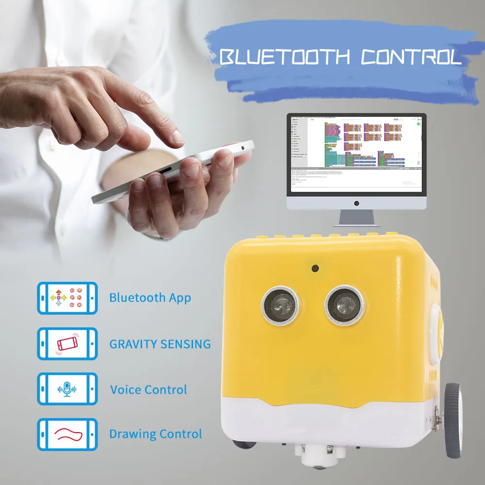 Многоцелевой программируемый робот Kidsbits для Arduino STEM обучение детей подарок