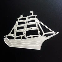 yinise metal cutting dies for scrapbooking stencils sailboat diy paper album cards decoration embossing folder die cut cutter