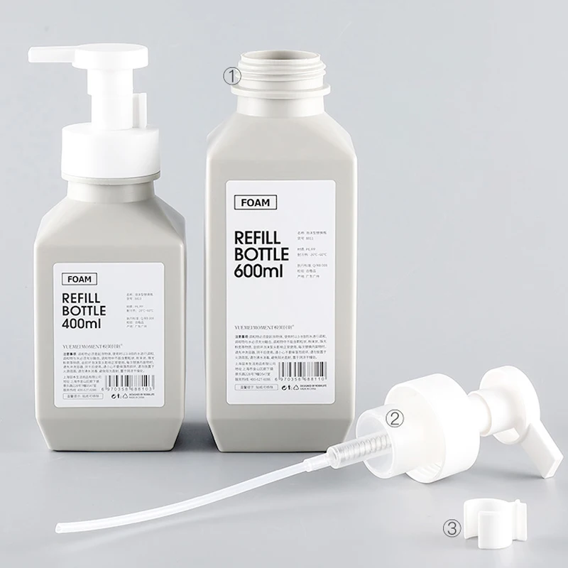 Пенящаяся бутылка пенопласт мыло диспенсер муссы жидкая пена сделать бутылки