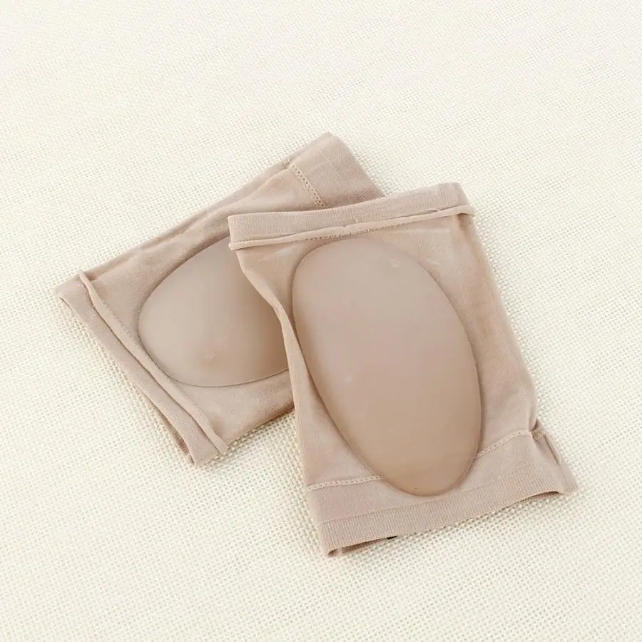 Облегчение боли Силиконовый Массаж ног Арка Поддержка гелевая пятка Подушка