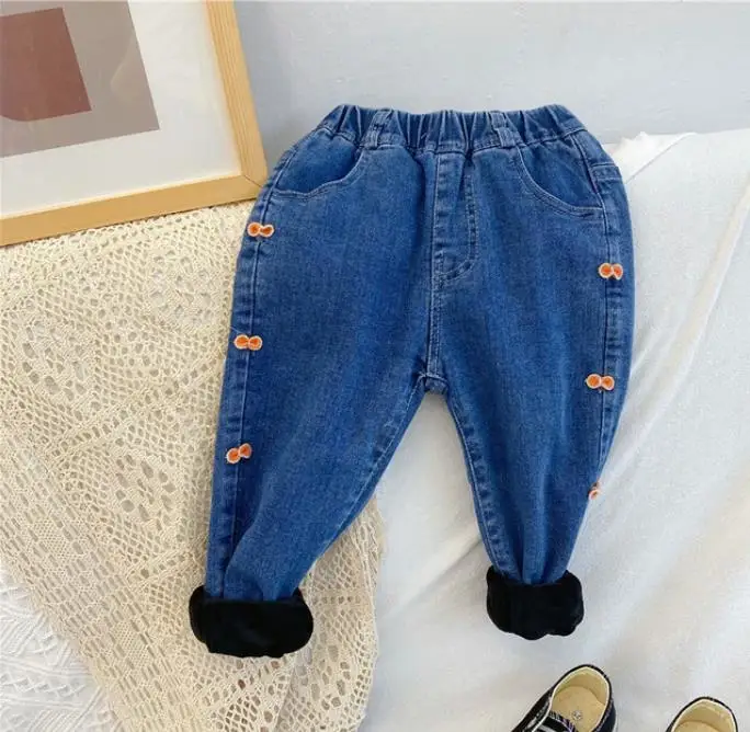 Штанишки для малышей джинсы Весенняя и осенняя одежда маленьких мальчиков
