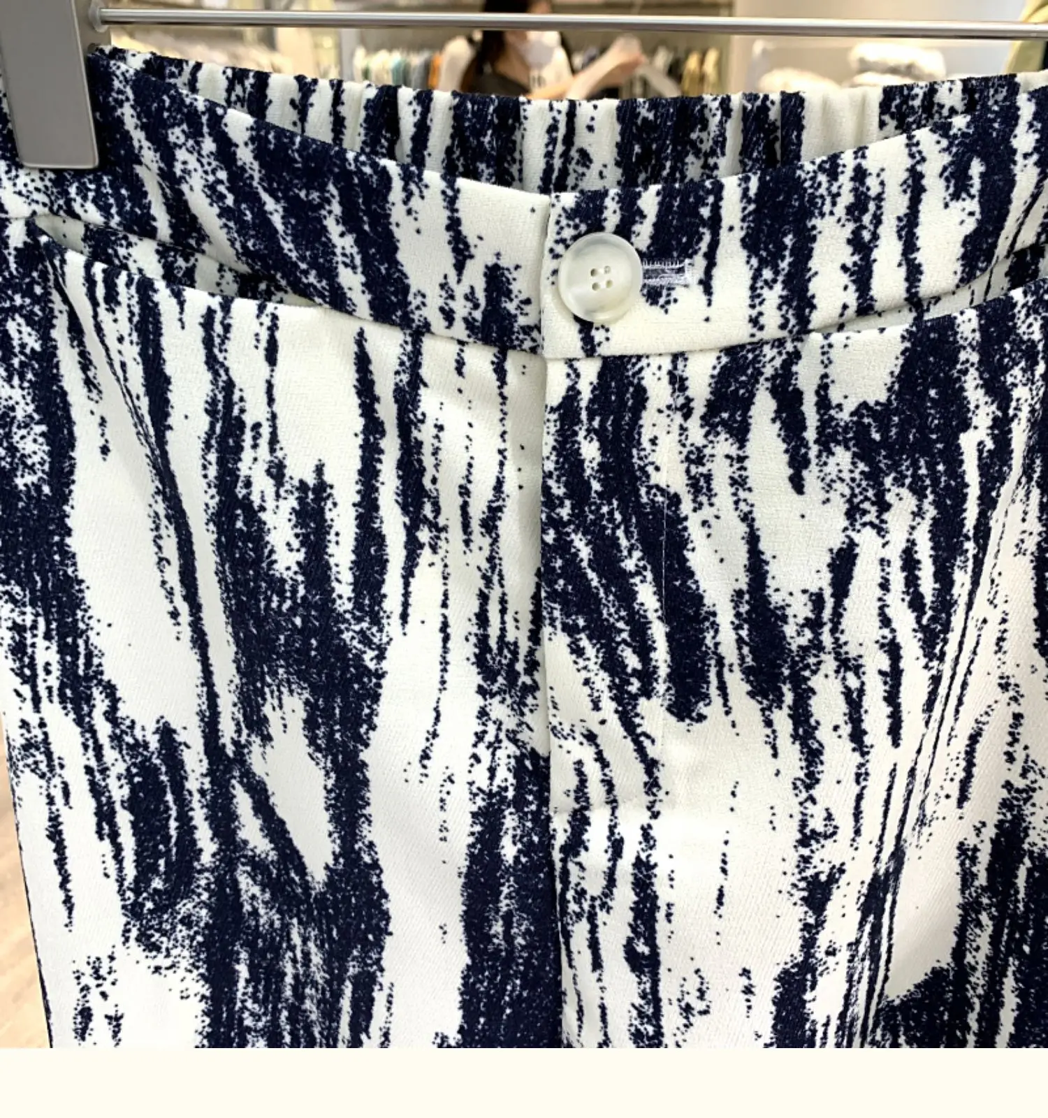 

Retro Tie-Dye Trousers Casual Long Pants for Women 2021 New Spring High Waist Wide Leg Pants Loose All-Matching Straight Pants