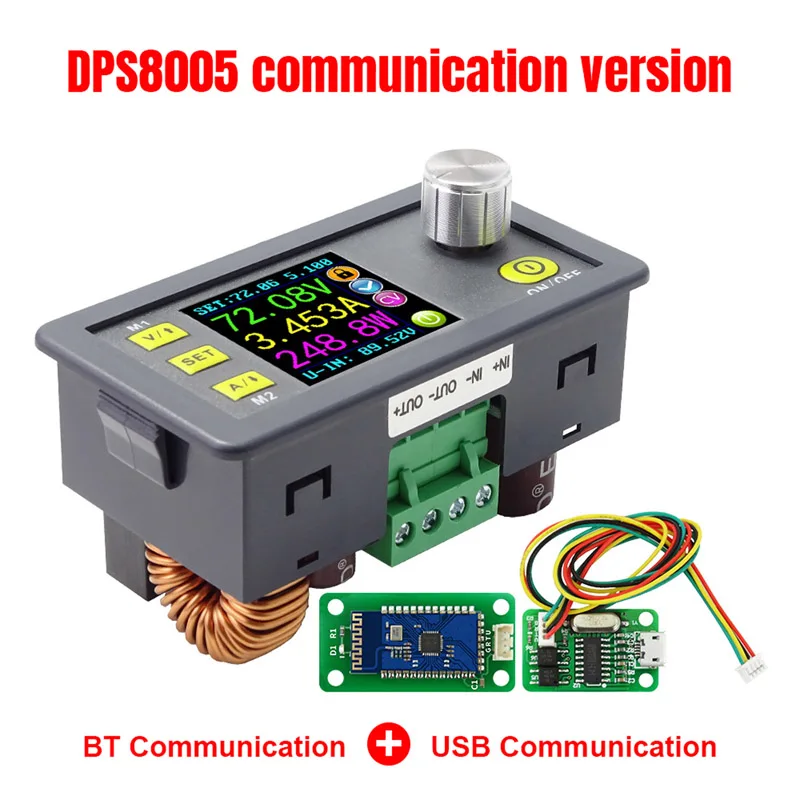 DPS8005 ЖК-цифровой программируемый модуль понижающего питания постоянного