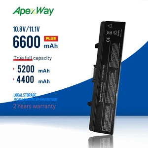 Аккумулятор ApexWay для ноутбука DELL Inspiron 11,1, 1545, 1525, 1526, D608, HGW240, HP297, M911G, RN873, X284G, XR693, 500 в