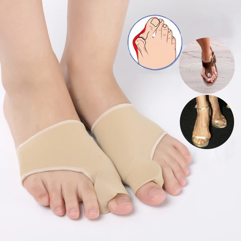 1 пара корректор для большого пальца ноги при вальгусной деформации | Красота и