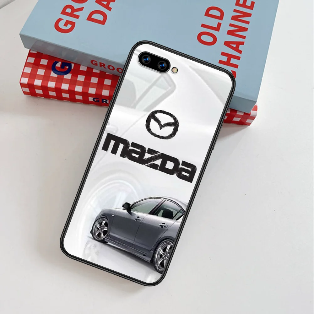 

Mazdas Sport Car Cool Phone Case For Huawei Honor 6A 7A 7C 8 8A 8X 9 9X 10 10i 20 Lite Pro Play black Back Painting Prime Luxury