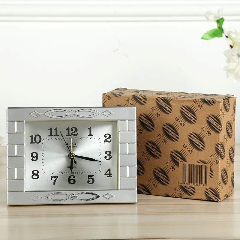 Электронные часы-будильник в стиле ретро креативные кварцевые настольные часы с