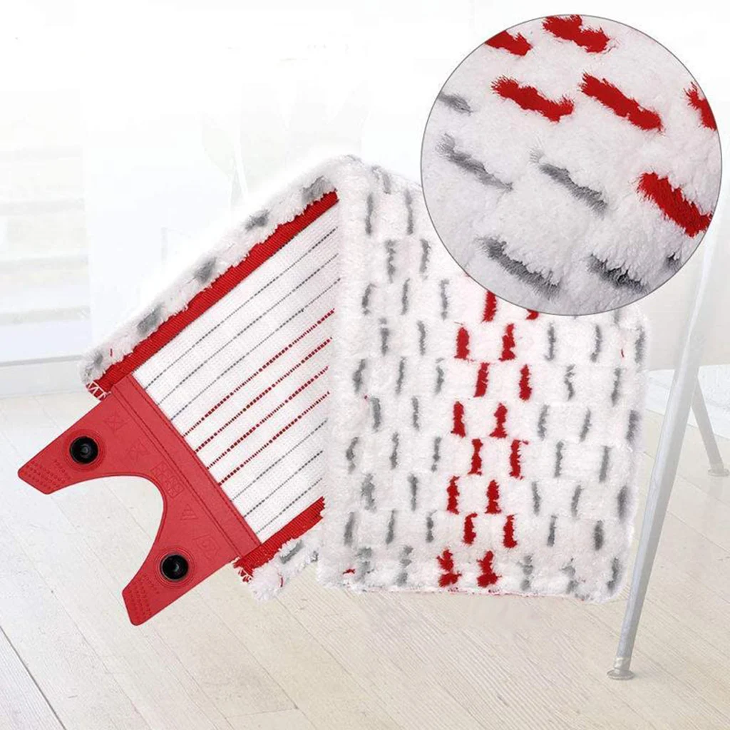 

Microfibre Floor Mop Pads for Mop, Replacement Kits, 36x14cm, Durable to Use Replacement Wet Dry Mop Washable Cleaning Pads