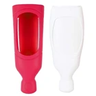 Дозатор для шампуня N0HB, настенный, силиконовый, держатель для жидкого мыла