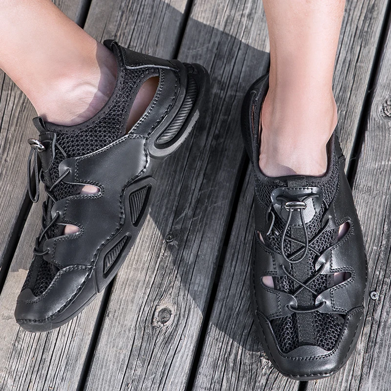 

Brand Men's Casual Shoes Fashion Comfortable Breathable Men's Shoes High Quality Leather Men Driving Shoes Handmade Flat Shoes