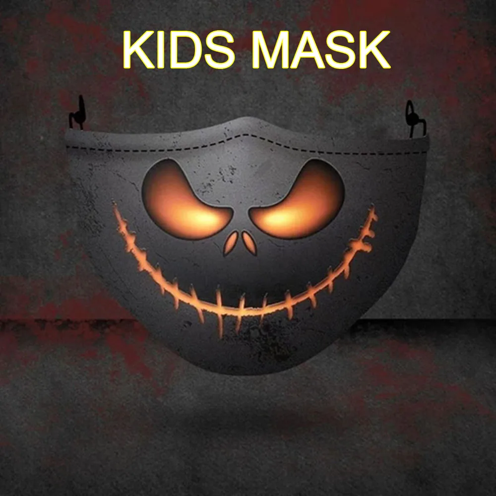 Детские маски для косплея страшные смешные на Хэллоуин полотенце лица клоуна