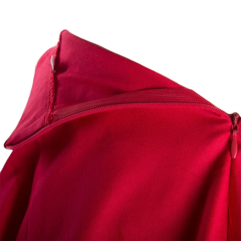 Женская винтажная Юбка миди Tonval однотонная красная трапециевидная юбка с