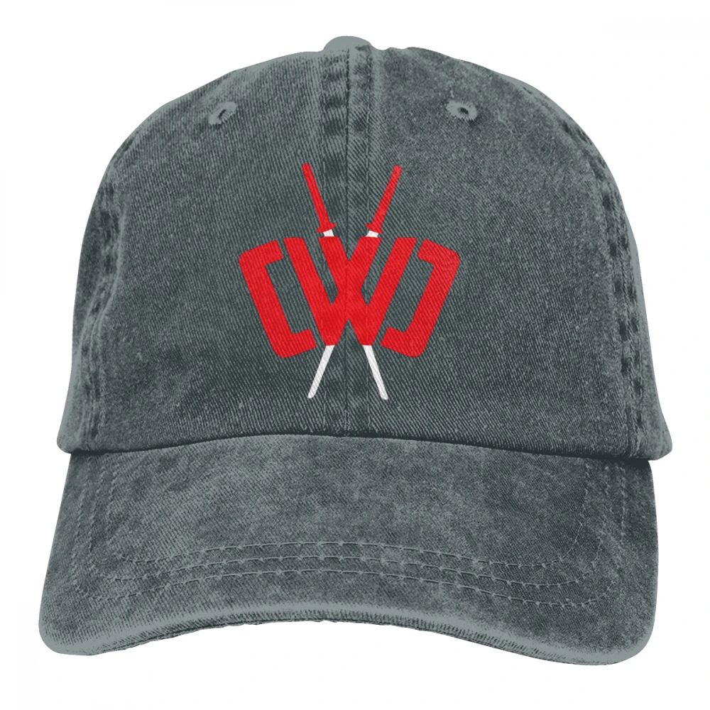 CWC Чад дикая глина Casquette черный унисекс Мужские Женские джинсовые бейсболка с