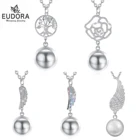 Юдора 20 мм Harmony Bola Ball Wings мощеные Кристальные воздуходувки беременность Chime 18 мм Angel Caller Bola Подвеска Ожерелье для женщин подарок