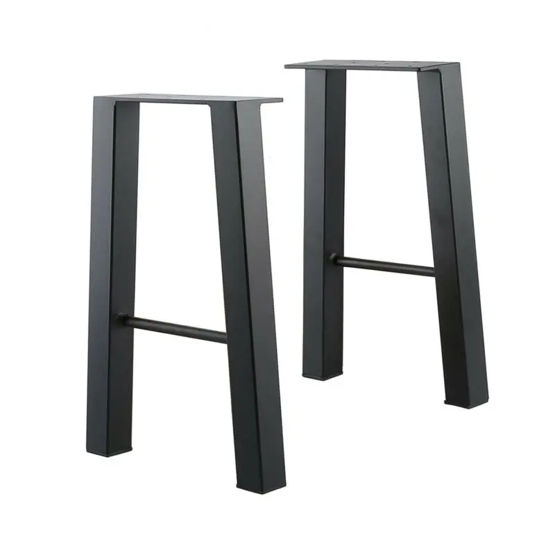Black 16'' Industry Table Leg Metal Steel Chair Bench Legs DIY furniture | Мебель