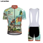 Велосипедная одежда SPTGRVO LairschDan, комплект одежды Cycl из Джерси, мужской велосипедный наряд, велосипедное платье, мужской костюм для горных велосипедов