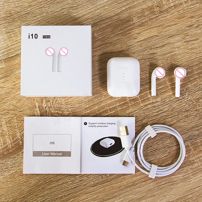 I10 tws Bluetooth наушники мини беспроводная гарнитура Спортивные Беспроводные наушники с микрофоном настоящие стерео наушники для Xiaomi iPhone Phone