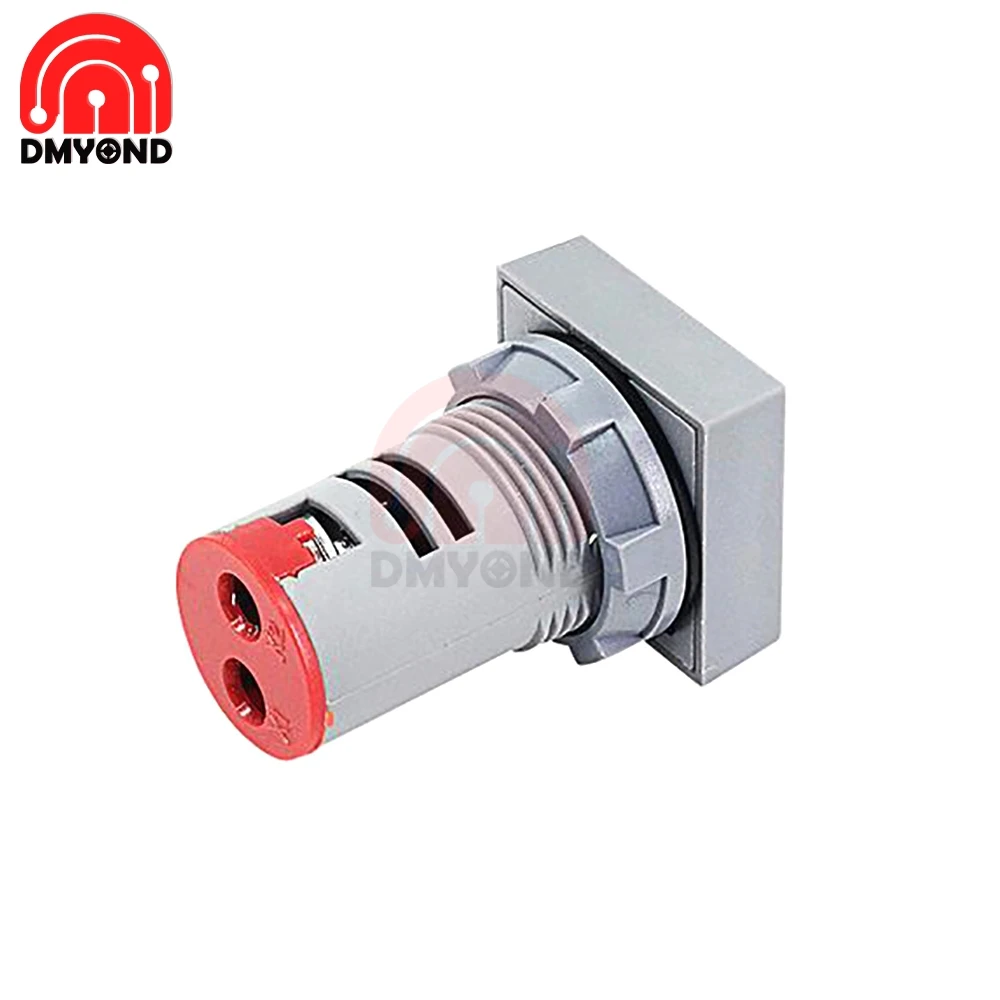 Цифровой вольтметр Амперметр 22 мм Круглый квадратный переменный ток 60 500 В 0 110 А