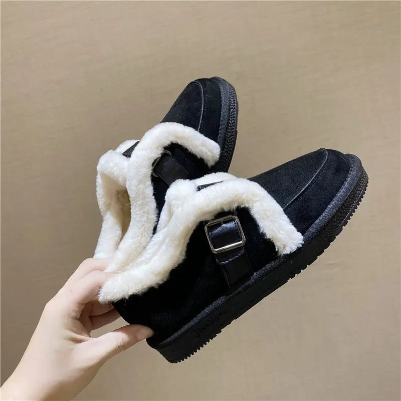 

Ankle boots, suede boots, warm winter boots, women's snow boots