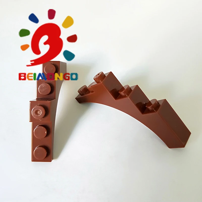 Бесплатная доставка! BEIMONGO блоки Кирпич с бантом 2339*1x5x4 * строительные 40 шт Arc