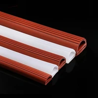 1 meter redwhite e shape silicone rubber sealing strip window door oven cooker e type seal bar gasket strips