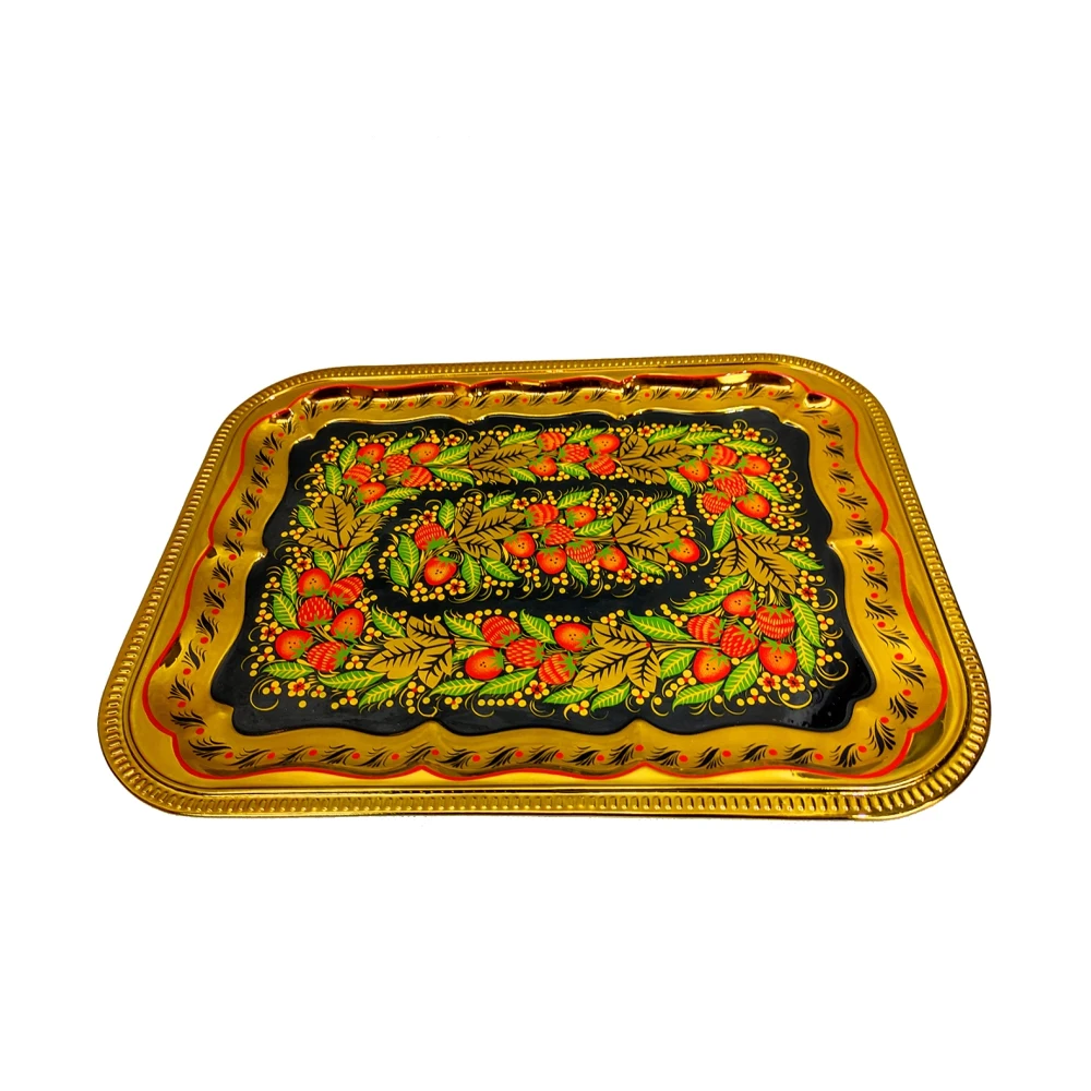 Самовар электрический 3л в наборе с росписью Хохлома | Бытовая техника