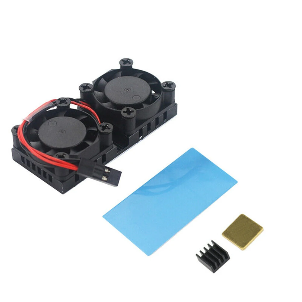 

Cooler Aluminum With Heat Sink Accessories Lightweight Internal Ultimate Silent Dual Fan Cooling Durable 3B 4B