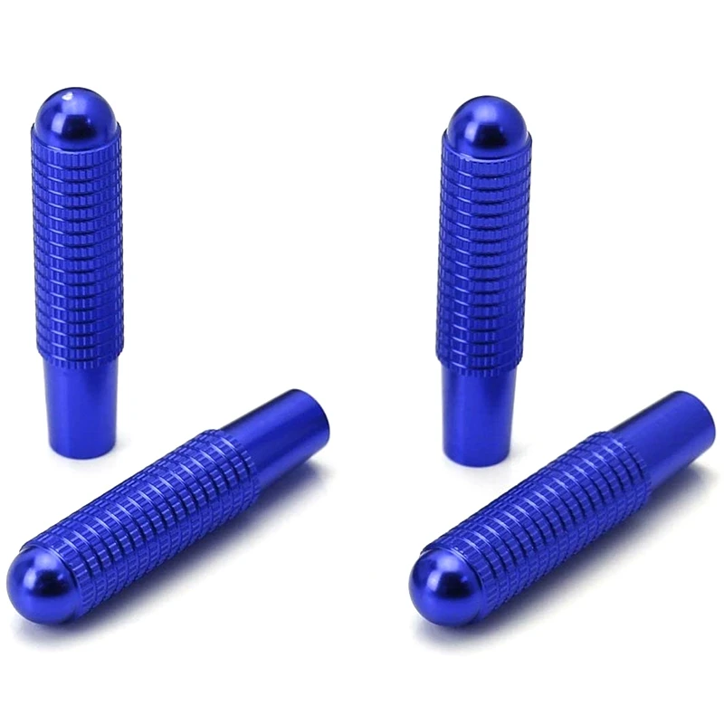 4 шт. синий Алюминиевый болт для замены кнопки замка двери совместимый Mercedes C E S GLC