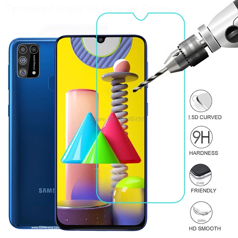

Screen Protector For Samsung Galaxy M31 Tempered Glass Samsung Galaxy M31 SM-M315F Protective Film Glass 6.4 Inch