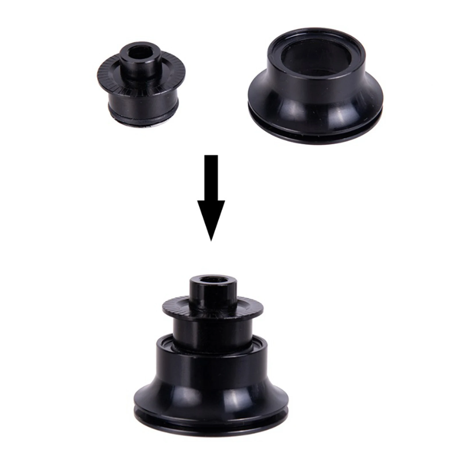 

Deluxe 54T Star Ratchet Disc Brake 32H 32 Hole Hub Thru Axle Quick Release