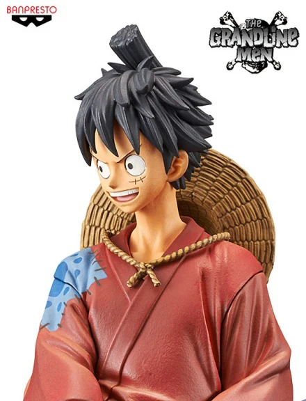 Фигурка фирмы Luffy из японского аниме ONE PIECE Оригинальная фигурка Banpresto DXF THE GRANDLINE MEN