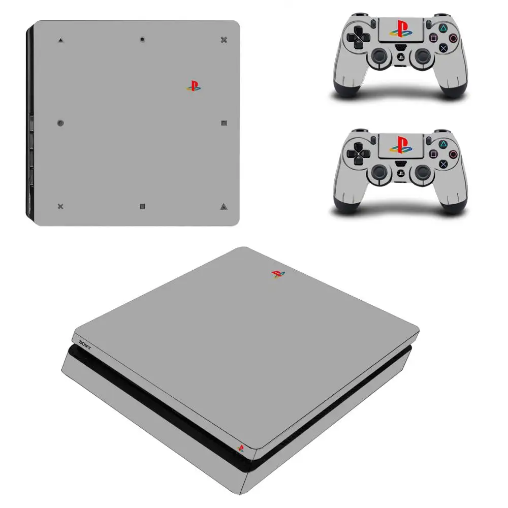 Синяя Ограниченная серия PS4 тонкая кожа Наклейка для playstation 4 консоли и контроллера PS4 Slim Skins