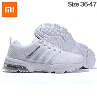xiaomi men running shoes white sneaker for men women trainers air cushion casual sneakers outdoor jogging sport zapatillas 36 47