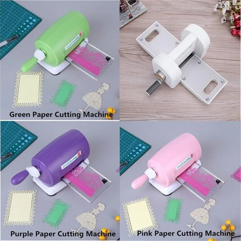 DIY машина для выбивания пластмассовых крафтов альбом скрапбукинга резак