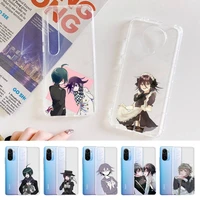 japan anime danganronpa kokichi ouma phone case for redmi note 5 7 8 9 10 a k20 pro max lite for xiaomi 10pro 10t
